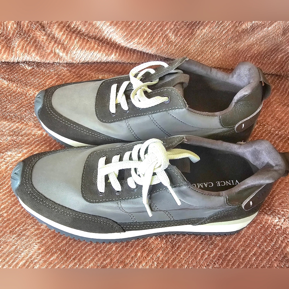 Vince Camuto Men's Black and Gray Sneakers
